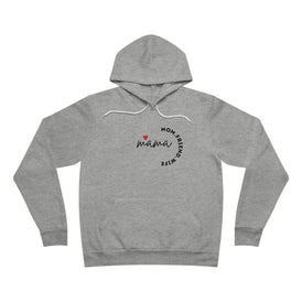 Mama - Mom Friend Wife - Unisex Sponge Fleece Pullover Hoodie - Perfect Mother’s Day Gift