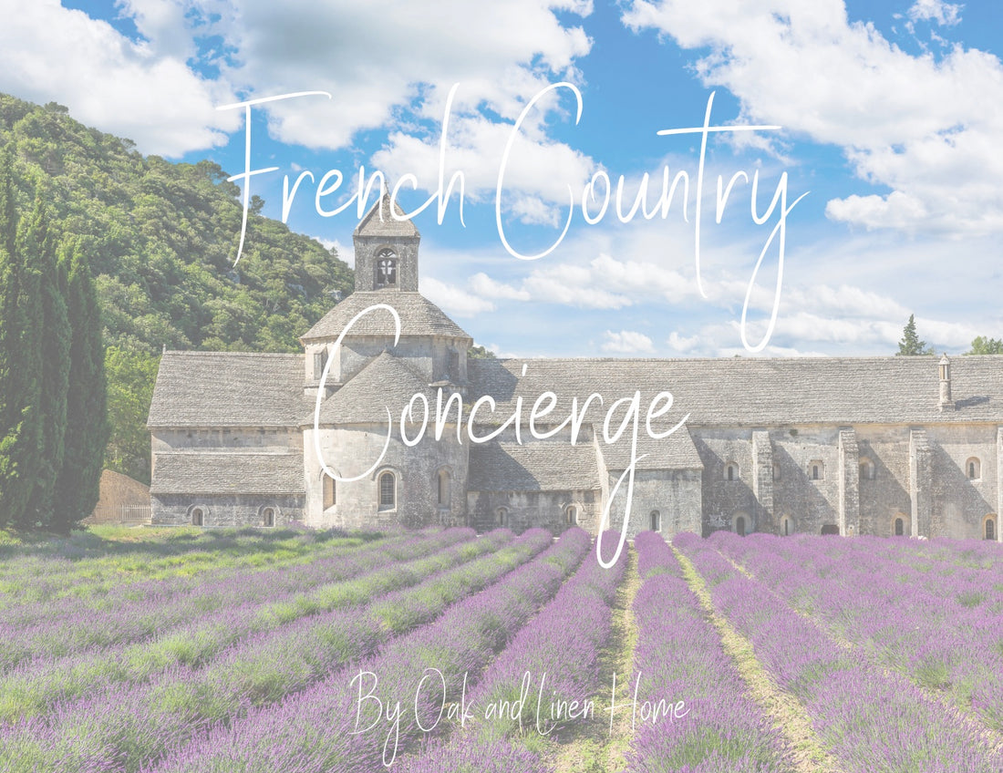Introducing the French Country Concierge!