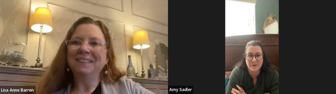 Lisa talks with designer/expert furniture refinisher Amy Sadler