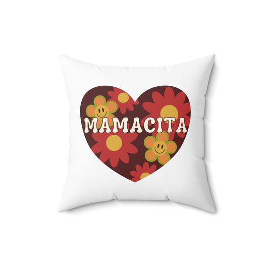 Mamacita - Spun Polyester Square Pillow