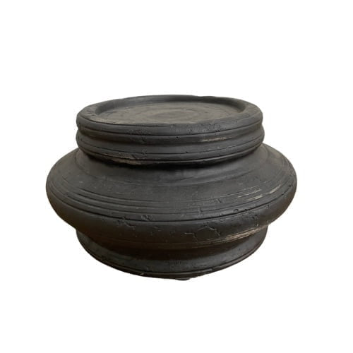 Candle Holder Carto Industrial Black S