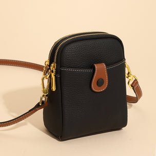 Lychee Leather Crossbody Bags