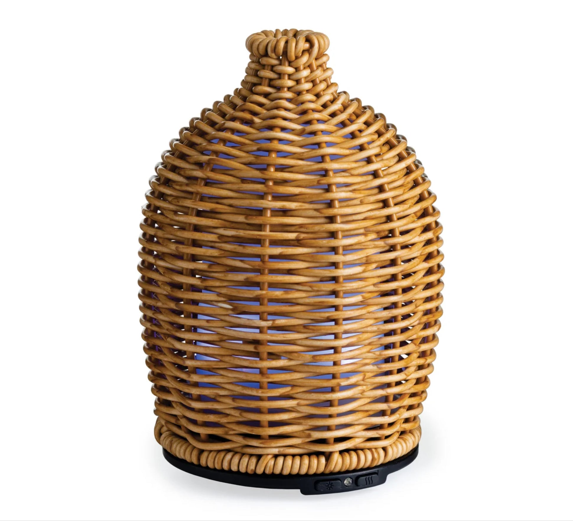 wicker vase ultra sonic essential oil diffuser