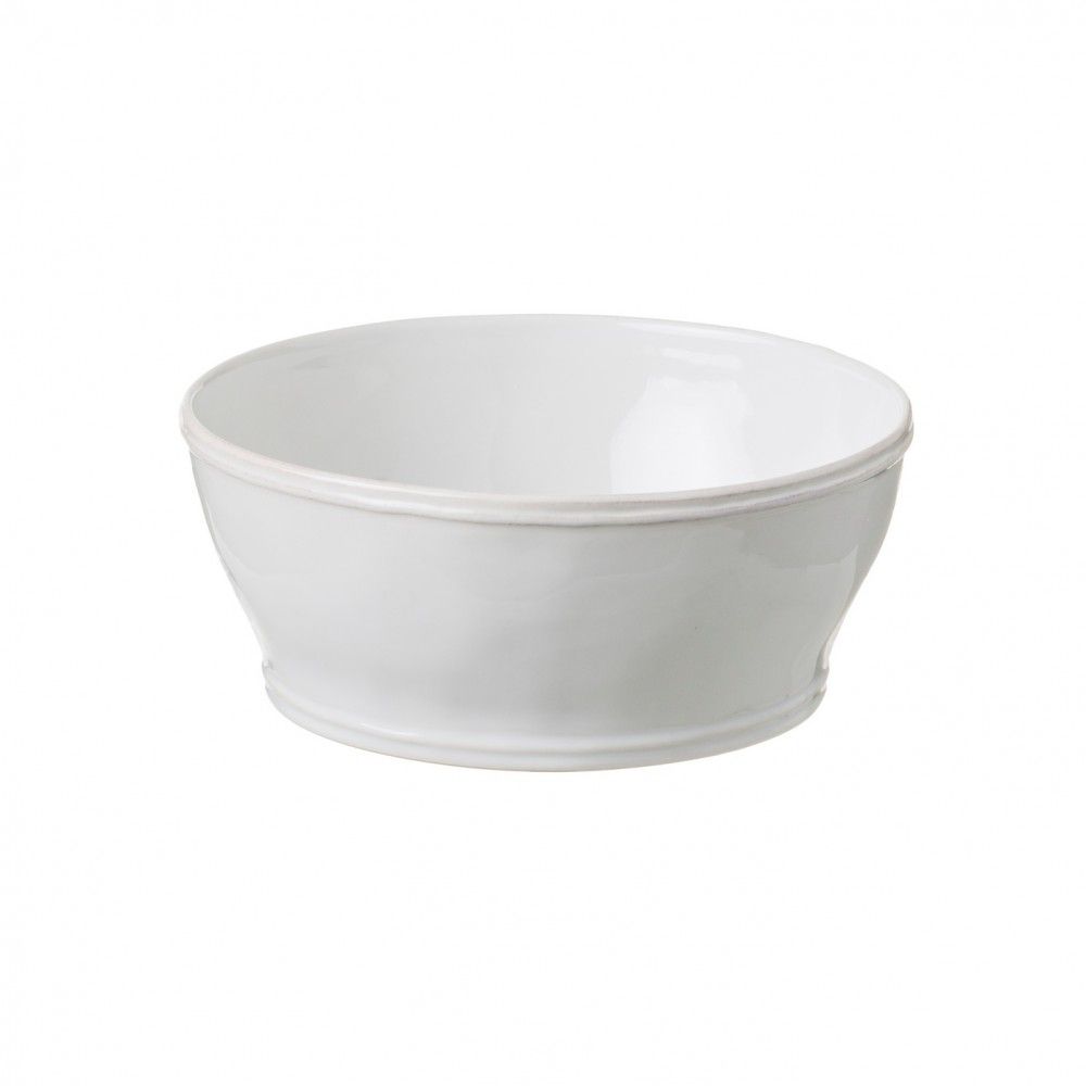 fontana serving bowl white