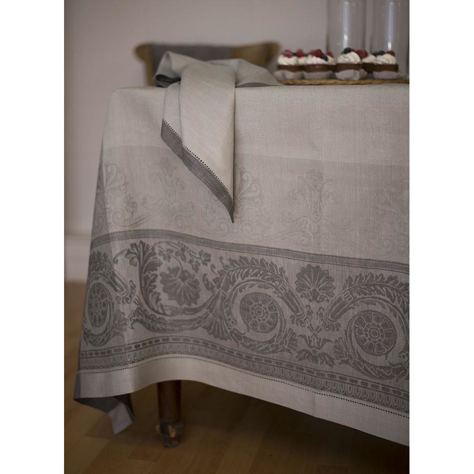 gramercy tablecloth castor grey