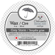 grey storm wax - chalk paint wax
