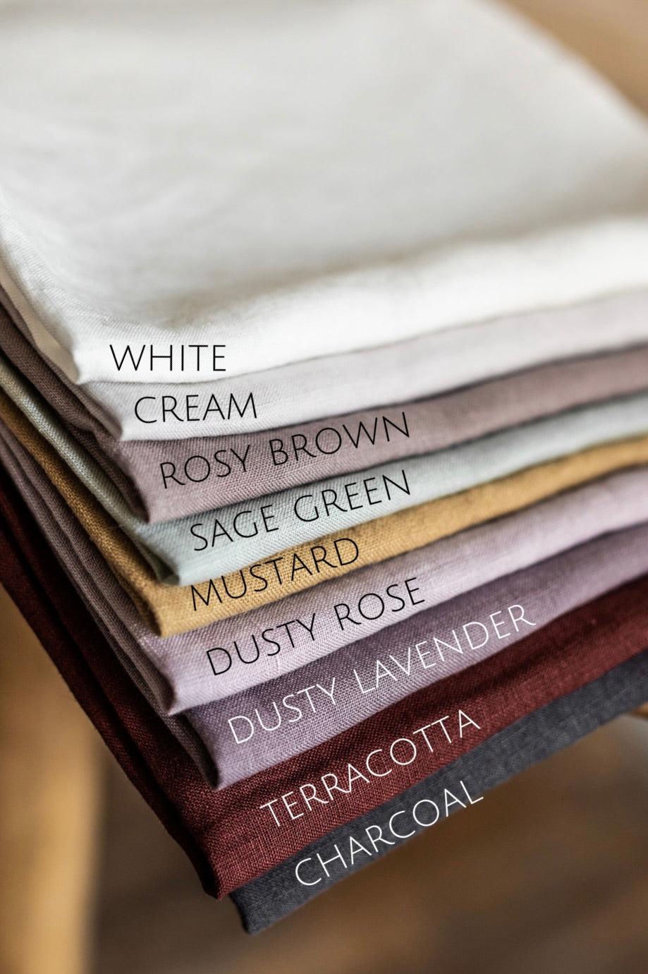 Linen Deco Pillowcase Charcoal
