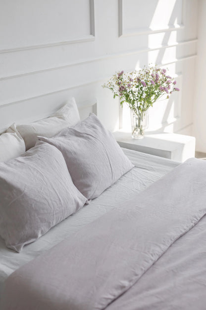 Linen Pillowcase in Cream