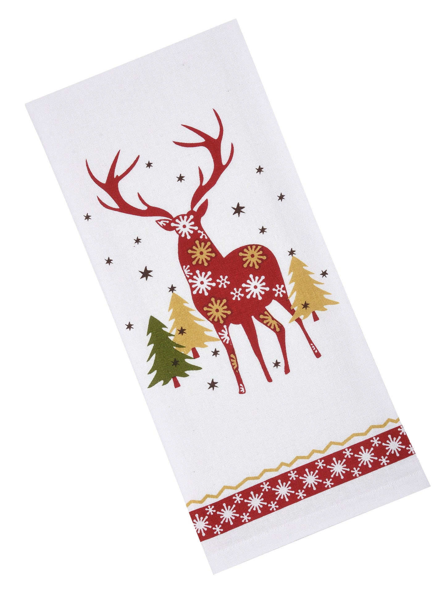 tea towels pattern -x-mas, reindeer