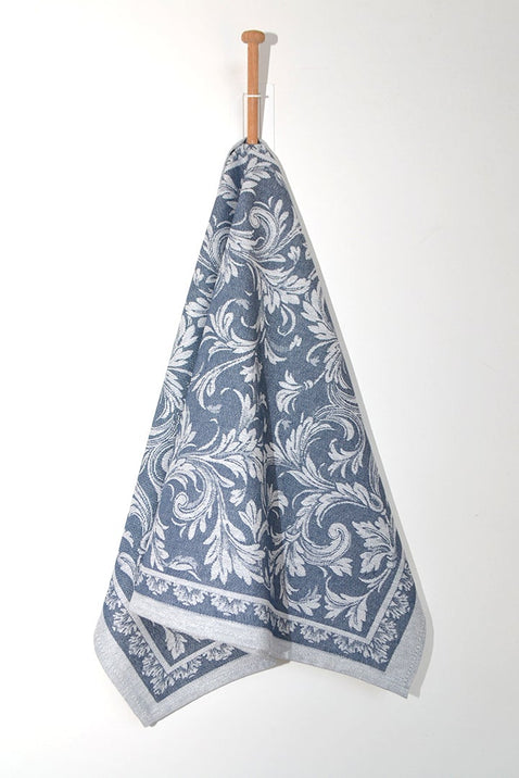 renesans tea towel blue