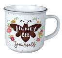 vintage mug-honey bee