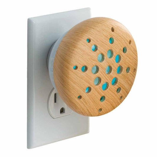 pluggable essential oil diffuser - bamboo