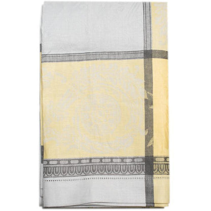 gramercy tablecloth tuscan sun and light grey
