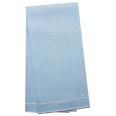 leonardo tea towel blue / white