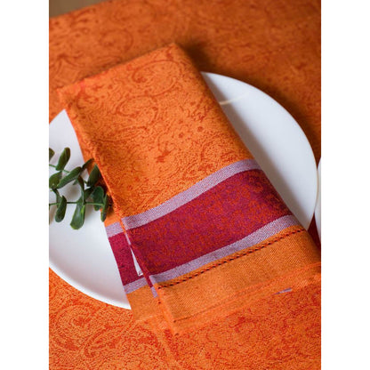 arabella napkins (set of 4) 18''x18'' / orange / red / violet