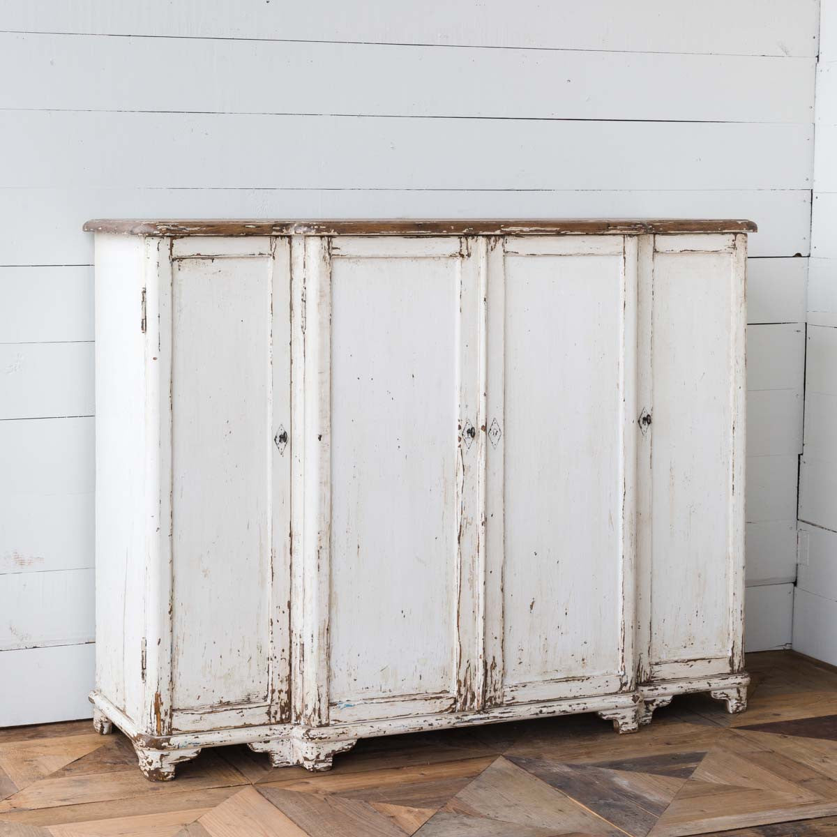 painted grand entrance cabinet