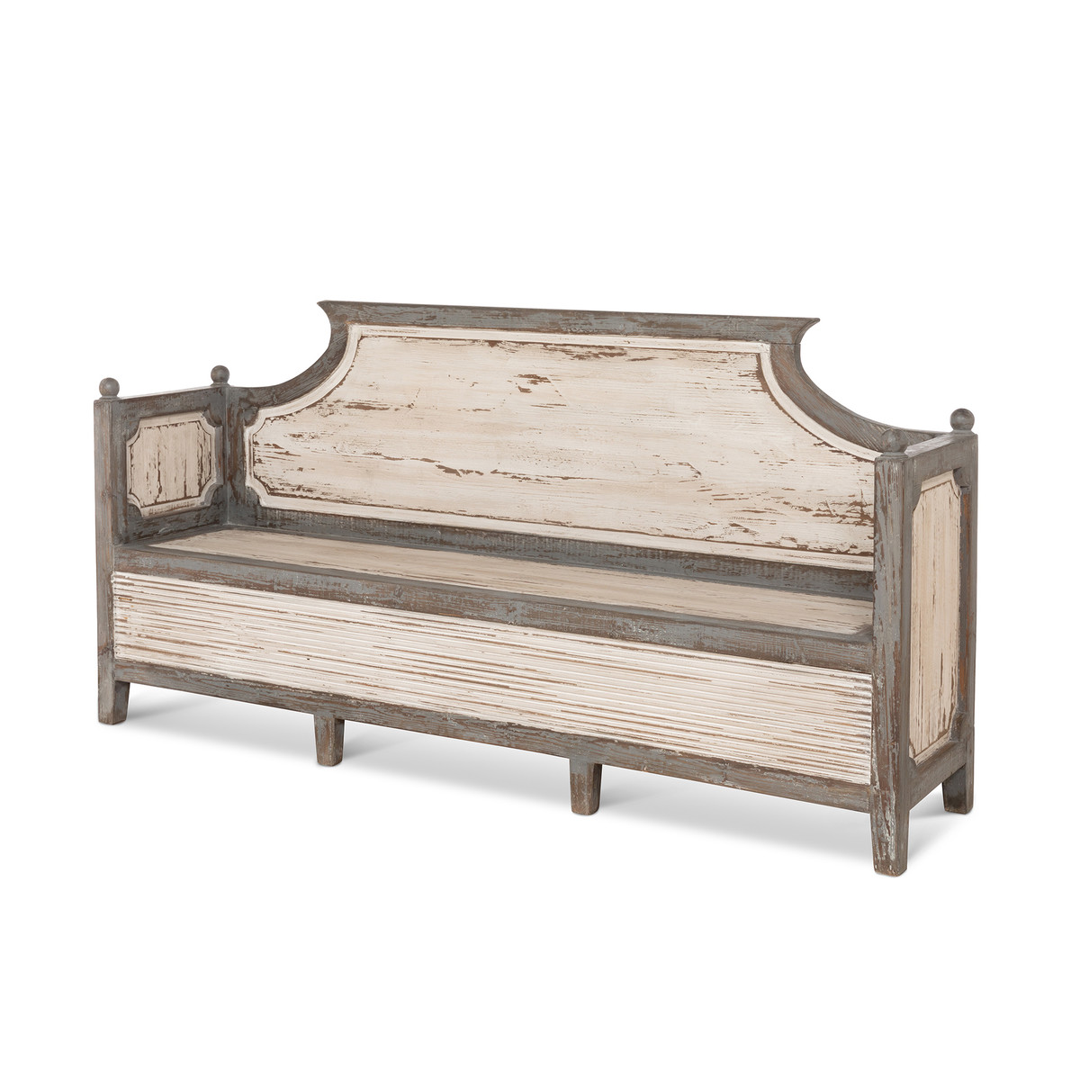 simone wooden bench