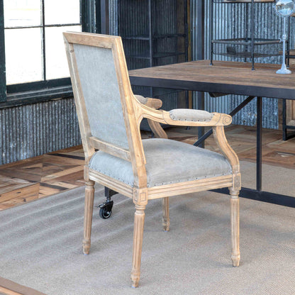 oak valley arm chair - set of two