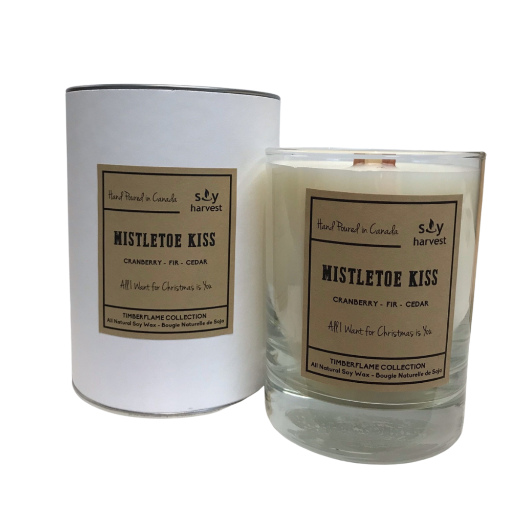 timberflame candles - mistletoe kiss