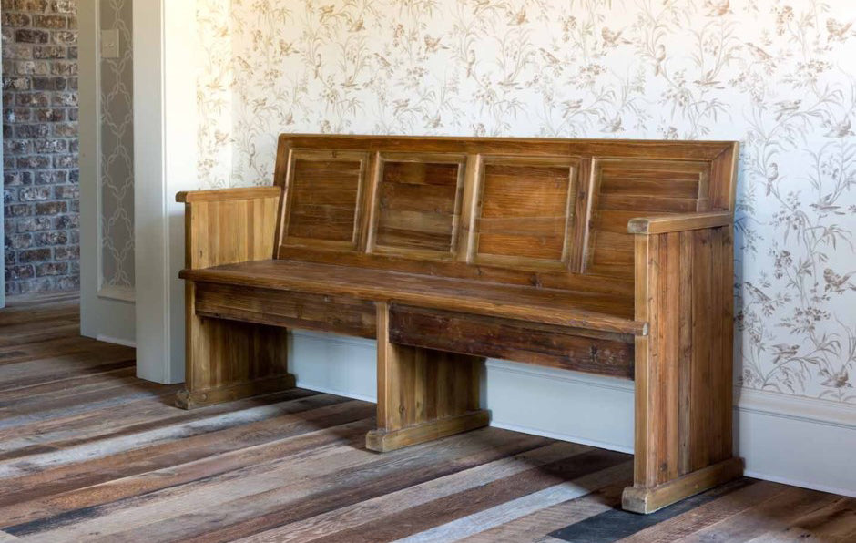 chapel bench
