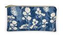 zipper bag-blue botanicals