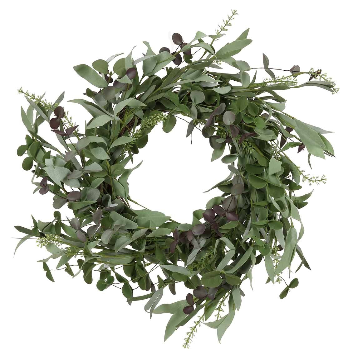 flrl euc mix wreath
