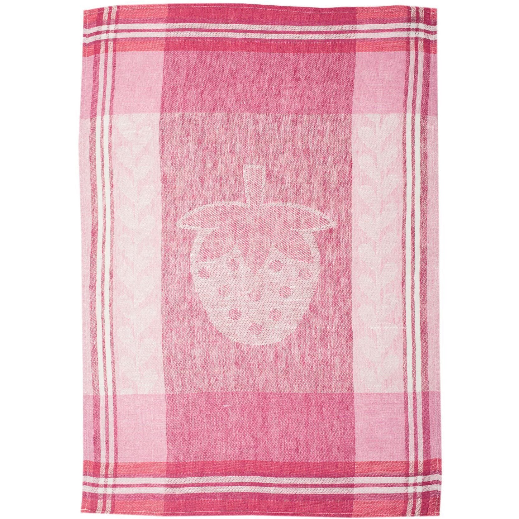 strawberry fields tea towel