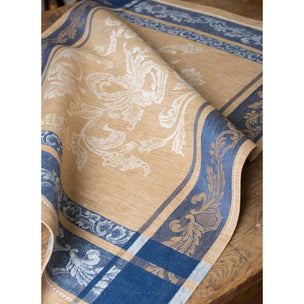 versailles tea towel beige / blue