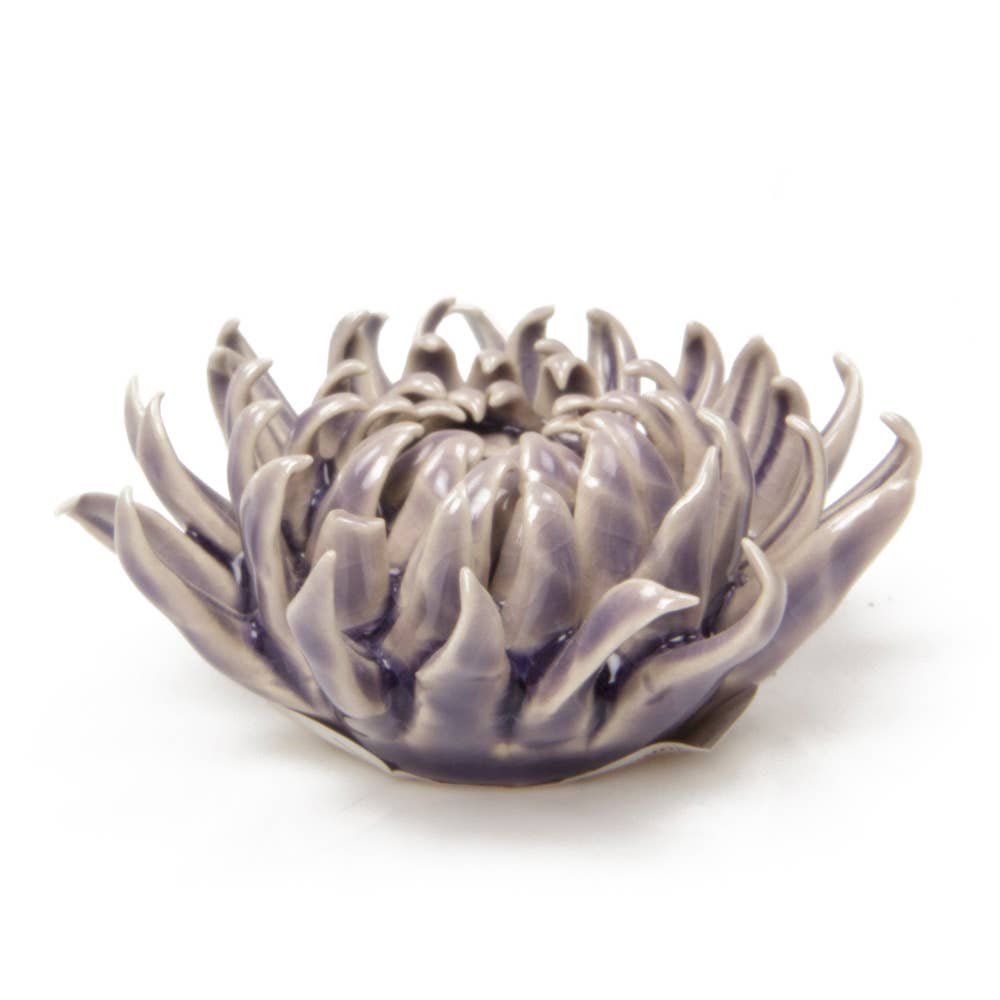 coral 3 ceramic flowers