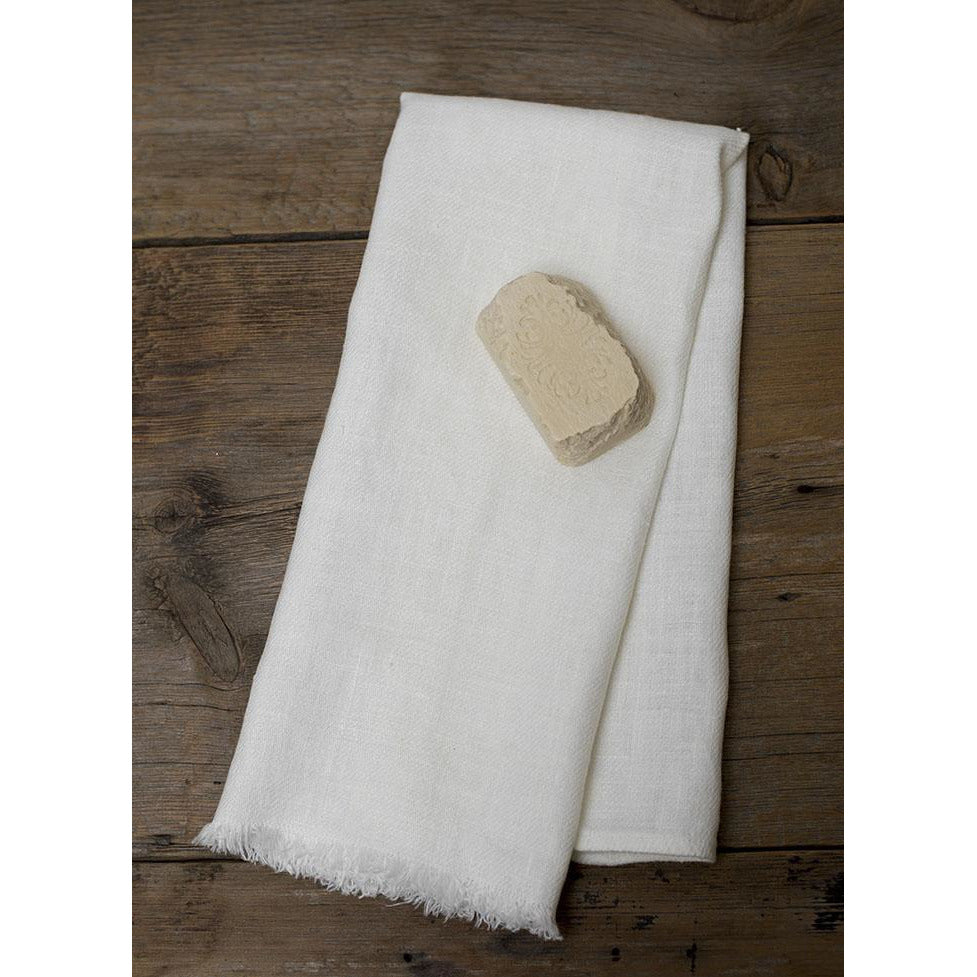 bilbao hand towel 17''x28'' / rustic white