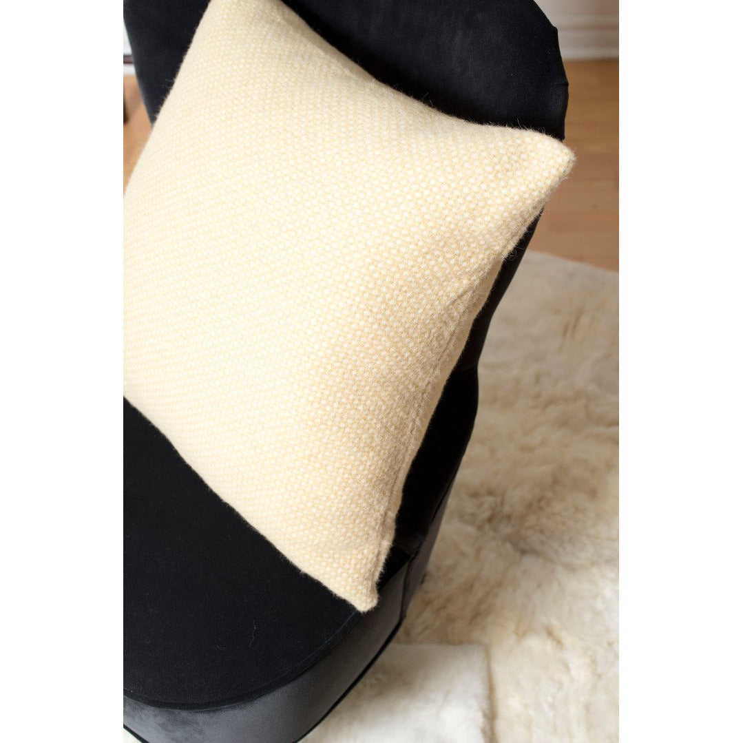 cambridge pillow cover 20''x20'' / ivory / oatmeal / alpaca / lambswool / linen