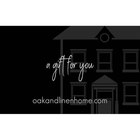 on line gift card