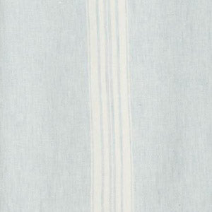 maison bath sheet 52''x70'' / mineral blue / white stripes